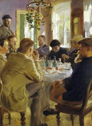 Artwork by Peder Severin Krøyer (1851-1909)