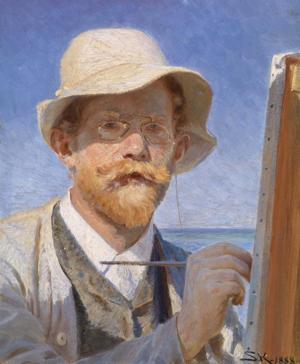 Artwork by Peder Severin Krøyer (1851-1909)