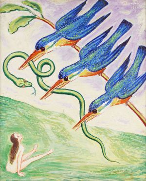 Artwork by Nils Dardel (1888-1943)