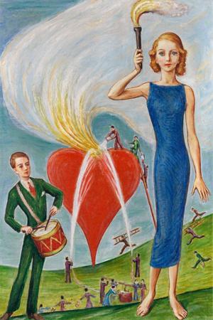 Artwork by Nils Dardel (1888-1943)