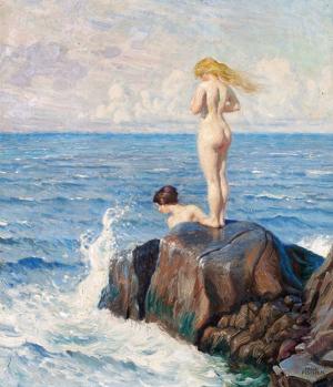 Artwork by Paul Gustav Fischer (1860-1934)