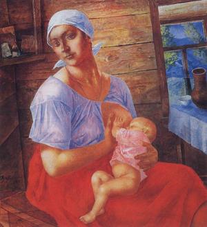 Artwork by Kuzma Petrov-Vodkin (1878-1939)