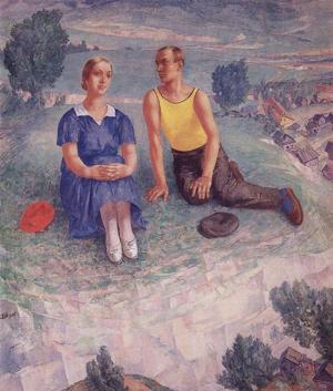 Artwork by Kuzma Petrov-Vodkin (1878-1939)