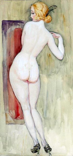 Artwork by Gerda Wegener (1886-1940)