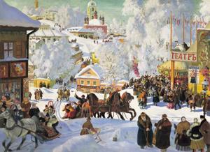 Artwork by Boris Kustodiev (1878-1927)