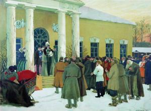 Artwork by Boris Kustodiev (1878-1927)