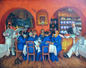 Artwork by Boris Kustodiev (1878-1927)