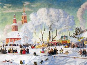 Artwork by Boris Kustodiev (1878-1927)