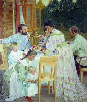 Artwork by Boris Kustodiev (1878-1927)