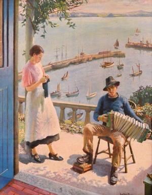 Artwork by Harold Harvey (1874-1941)