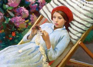 Artwork by Harold Harvey (1874-1941)