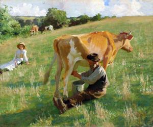 Artwork by Harold Harvey (1874-1941)