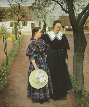 Artwork by Laurits Andersen Ring (1854-1933)