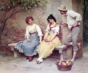 Artwork by Eugene de Blaas (1843-1932)