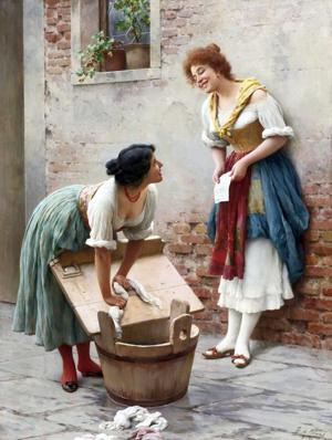 Artwork by Eugene de Blaas (1843-1932)