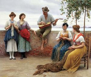 Artwork by Eugene de Blaas (1843-1932)