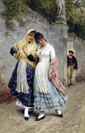 Artwork by Eugene de Blaas (1843-1932)