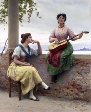 Artwork by Eugene de Blaas (1843-1932)