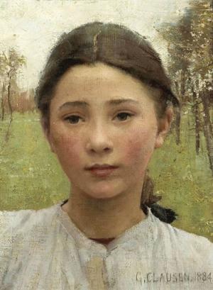 Artwork by George Clausen (1852-1944)