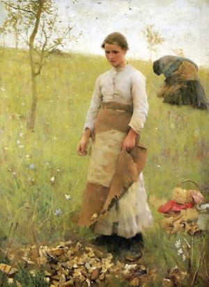 Artwork by George Clausen (1852-1944)