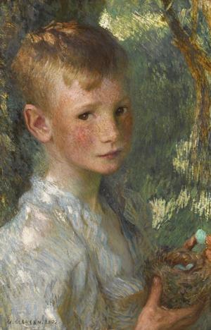 Artwork by George Clausen (1852-1944)