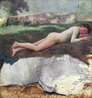 Artwork by Frédéric Bazille (1841-70)