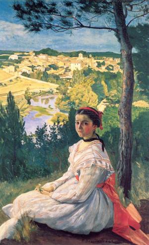 Artwork by Frédéric Bazille (1841-70)