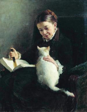 Artwork by Nikolai Yaroshenko (1846-98)