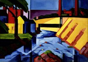 Artwork by Oscar Florianus Bluemner (1867-1938)