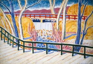 Artwork by Oscar Florianus Bluemner (1867-1938)