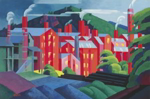 Artwork by Oscar Florianus Bluemner (1867-1938)