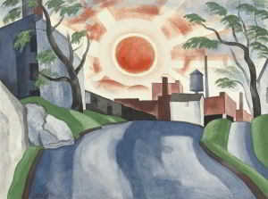 Artwork by Oscar Florianus Bluemner (1867-1938)