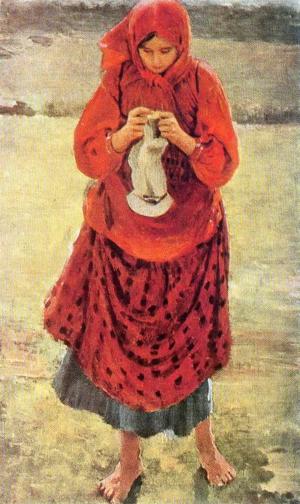 Artwork by Filipp Malyavin (1869-1940)