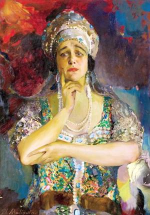 Artwork by Filipp Malyavin (1869-1940)