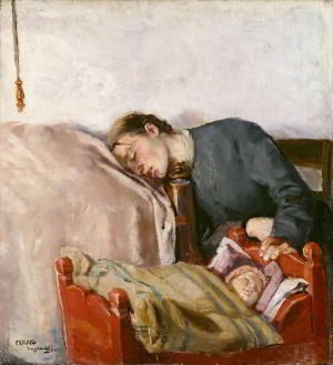 Artwork by Christian Krohg (1852-1925)