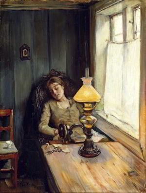 Artwork by Christian Krohg (1852-1925)