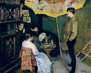 Artwork by Christian Krohg (1852-1925)