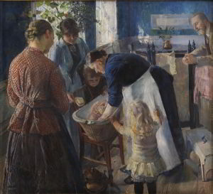 Artwork by Christian Krohg (1852-1925)