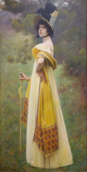 Artwork by Charles Sprague Pearce (1851-1914)