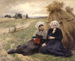 Artwork by Charles Sprague Pearce (1851-1914)