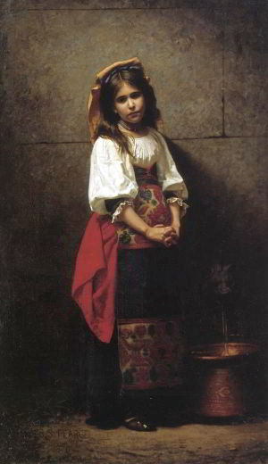 Artwork by Charles Sprague Pearce (1851-1914)