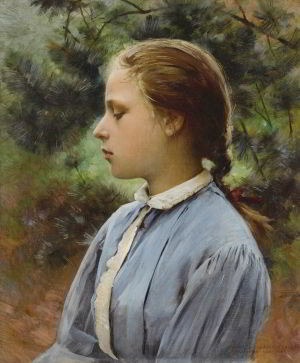 Artwork by Charles Sprague Pearce (1851-1914)