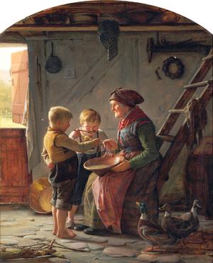 Artwork by Carl Bloch (1834-90)