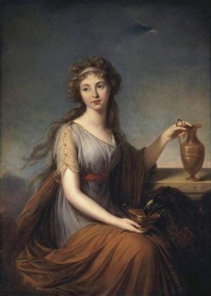 Artwork by Élisabeth Vigée Le Brun (1755-1842)