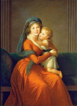 Artwork by Élisabeth Vigée Le Brun (1755-1842)