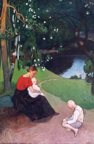Artwork by Pekka Halonen (1865-1933)