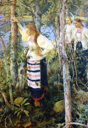 Artwork by Pekka Halonen (1865-1933)