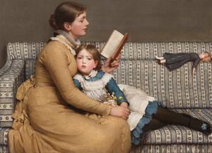 Artwork by George Dunlop Leslie (1835-1921)