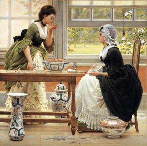 Artwork by George Dunlop Leslie (1835-1921)