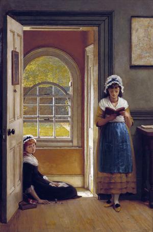 Artwork by George Dunlop Leslie (1835-1921)